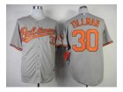 mlb jerseys baltimore orioles #30 tillman grey