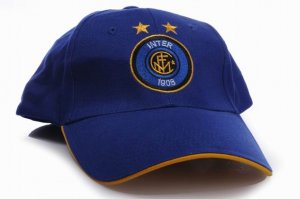 soccer inter milan hat blue