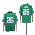 Nike Jets #26 Le'Veon Bell Green Color Rush Limited Jersey