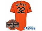 mlb Baltimore Orioles #32 Matt Wieters Orange Cool Base[20th Anniversary Patch]