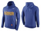 Mens Seattle Mariners Nike Blue Cooperstown Collection Hybrid Pullover Hoodie