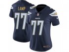 Women Nike Los Angeles Chargers #77 Forrest Lamp Vapor Untouchable Limited Navy Blue Team Color NFL Jersey