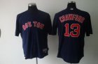 mlb youth Boston Red Sox #13 Crawford d.k blue