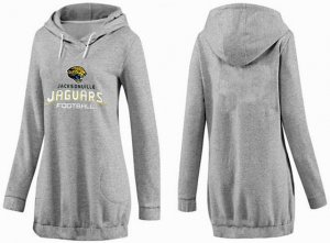 Women Jacksonville Jaguars Logo Pullover Hoodie-028