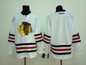 NHL chicago blackhawks blank white jerseys(2015 new classic)