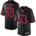 Men's San Francisco 49ers #53 NaVorro Bowman Nike Black Color Rush Limited Jersey