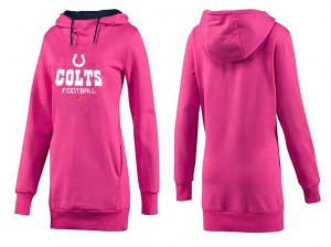 Women Indianapolis Colts Logo Pullover Hoodie-081