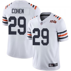 Nike Bears #29 Tarik Cohen White 2019 100th Season Alternate Classic Vapor Untouchable Limited Jersey