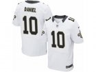 Mens Nike New Orleans Saints #10 Chase Daniel Elite White NFL Jersey