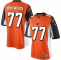 Men's Nike Cincinnati Bengals #77 Andrew Whitworth Limited Orange Alternate NFL Jersey