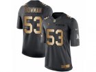 Mens Nike San Francisco 49ers #53 NaVorro Bowman Limited Black Gold Salute to Service NFL Jersey