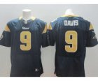 Nike St.Louis Rams #9 Austin Davis Blue Jerseys(Elite)