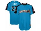 Youth Seattle Mariners #23 Nelson Cruz Replica Blue American League 2017 MLB All-Star MLB Jersey