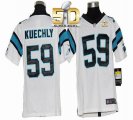 Youth Nike Panthers #59 Luke Kuechly White Super Bowl 50 Stitched Jersey