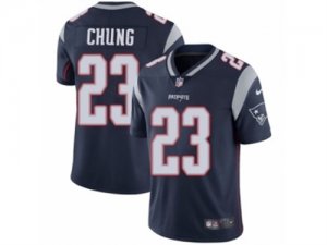 Mens Nike New England Patriots #23 Patrick Chung Vapor Untouchable Limited Navy Blue Team Color NFL Jersey