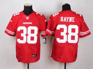 Nike San Francisco 49ers #38 Hayne red Jerseys(Elite)