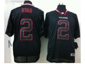 Nike jerseys atlanta falcons #2 matt ryan black[Elite lights out]