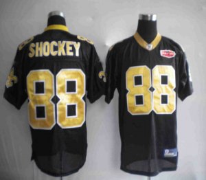 nfl new orleans saint #88 shockey black[2010 superbowl kids]