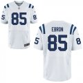 Nike Colts #85 Eric Ebron White Elite Jersey