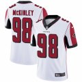 Mens Nike Atlanta Falcons #98 Takkarist McKinley Vapor Untouchable Limited White NFL Jersey