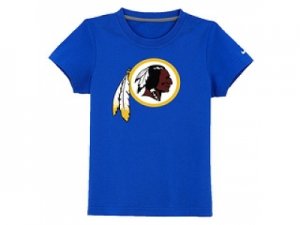 nike washington redskins logo youth T-Shirt blue