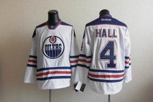 nhl edmonton oilers #4 hall white