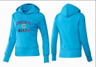 Women Chicago bears Logo Pullover Hoodie-011