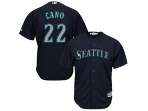 Youth Seattle Mariners #22 Robinson Cano Navy Blue Cool Base Stitched MLB Jersey