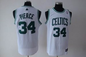 nba boston celtics #34 pierce regular white