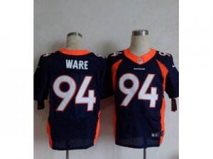 Nike jerseys denver broncos #94 ware blue[new Elite]