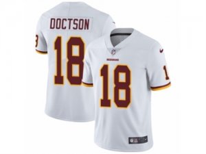 Mens Nike Washington Redskins #18 Josh Doctson Vapor Untouchable Limited White NFL Jersey