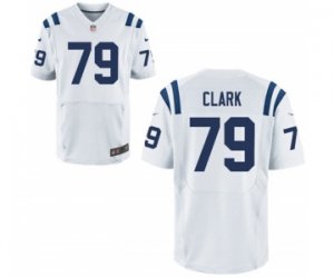 Men\'s Nike Indianapolis Colts #79 Le\'Raven Clark Elite White NFL Jersey