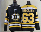 Mens Reebok Boston Bruins #63 Brad Marchand Black Adidas NHL Jersey