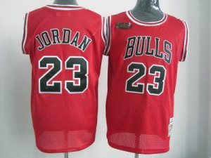 nike nba chicago bulls #23 jordan m&n red