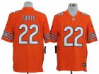 Nike NFL Chicago Bears #22 Matt Forte Orange Game Jerseys