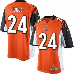 Men\'s Nike Cincinnati Bengals #24 Adam Jones Limited Orange Alternate NFL Jersey