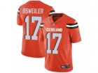Nike Cleveland Browns #17 Brock Osweiler Vapor Untouchable Limited Orange Alternate NFL Jersey