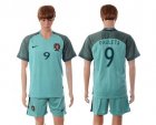 Portugal #9 Pauleta Away Soccer Country Jersey