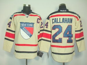 nhl new york rangers #24 callahan white[2011 new]