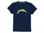 nike san diego chargers sideline legend authentic logo youth T-Shirt dk.blue