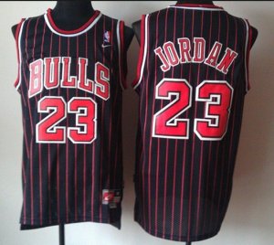 NBA Chicago Bulls #23 Michael Jordan black Jerseys