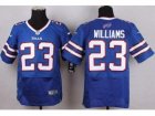 Nike Buffalo Bills #23 Aaron Williams Royal Blue Team Color Men Stitched jerseys(Elite)