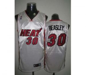 nba miami heat #30 beasley regular white