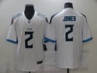 Men Nike Tennessee Titans #2 Julio Jones White Men Stitched NFL Vapor Untouchable