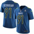 Mens Nike Washington Redskins #91 Ryan Kerrigan Limited Blue 2017 Pro Bowl NFL Jersey