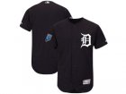 Men Detroit Tigers Customized Majestic Navy 2018 Spring Training Flex Base Team Jersey