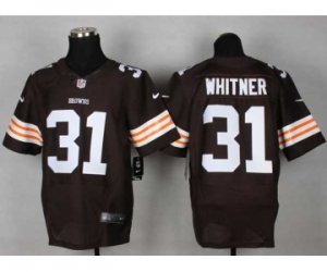 Nike jerseys cleveland browns #31 whitner brown[Elite]