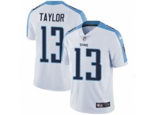 Nike Tennessee Titans #13 Taywan Taylor Vapor Untouchable Limited White NFL Jersey