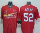 St.Louis Cardinals #52 Michael Wacha Red New Cool Base Stitched MLB Jersey