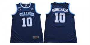 Villanova Wildcats #10 DIVINCENZO blue College Basketball Jersey